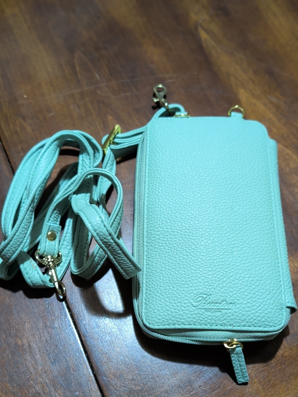 Buxton Crossbody Wallet With Phone Holder